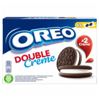 Oreo Double Creme, ciastka markizy z podwójnym nadzieniem waniliowym 170g