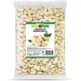 Orzechy nerkowca GoldPack, całe 1kg