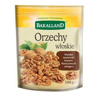 Orzechy włoskie Bakalland 100g