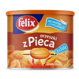 Orzeszki ziemne Felix z pieca, w puszce 140g