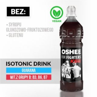 OSHEE Isotonic Drink Blackcurrant 750ml, napój izotoniczny w butelce PET 1 sztuka