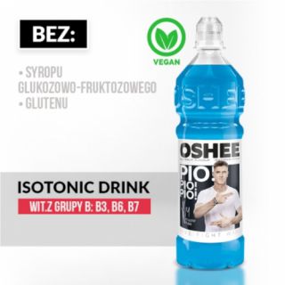 OSHEE Isotonic Drink Multifruit 750ml, napój izotoniczny w butelce PET 1 sztuka