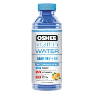 OSHEE Vitamin Water Magnez + B6 555ml, napój bez cukru 1 sztuka