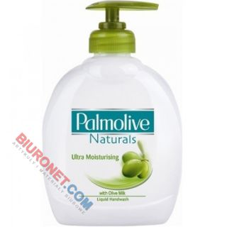 Palmolive Naturals, mydło w płynie 300ml, butelka z pompką oliwkowe