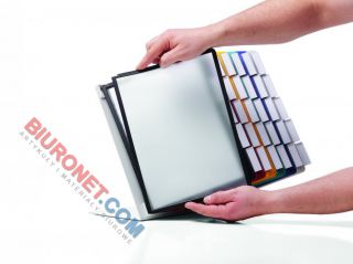 Panel prezentacyjny, stołowy, Durable Vario Tablel, z kolorowymi ramkami z 30 ramkami