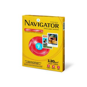 Papier do drukarek laserowych kolorowych Navigator Colour Documents A4, gramatura 120g, klasa A++ 250 arkuszy