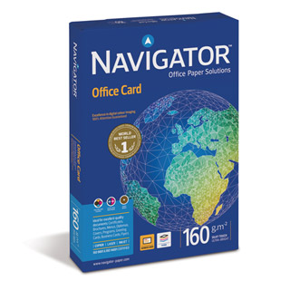 Papier do drukarek laserowych Navigator Office Card A4, gramatura 160g, klasa A++ 250 arkuszy