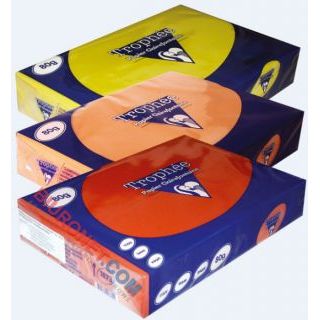 Papier kolorowy Clairefontaine Trophee A4/80g, 500 arkuszy, intensywny niebieski