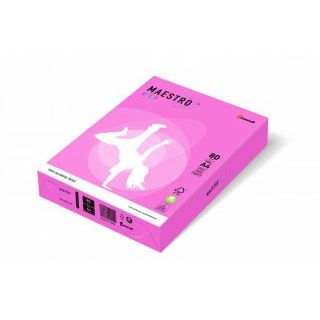 Papier kolorowy Maestro Color Pastele A4/80g, 500 arkuszy flamingo - OPI74