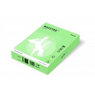 Papier kolorowy Maestro Color Pastele A4/80g, 500 arkuszy zielony - MG28