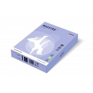Papier kolorowy Maestro Color Trendy A4/80g, 500 arkuszy lawendowy - LA12
