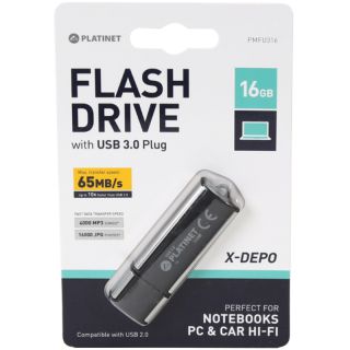 Pendrive Platinet X-Depo PMFU3, pamięć flash drive USB 3.0 16GB