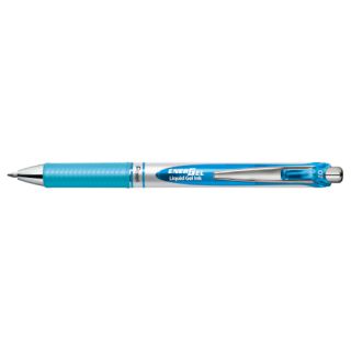 Pióro kulkowe Pentel EnerGel BL77, automatyczne, żelowe, końcówka 0,7mm błękitny