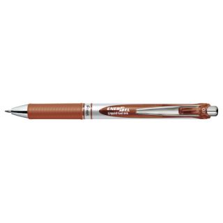 Pióro kulkowe Pentel EnerGel BL77, automatyczne, żelowe, końcówka 0,7mm
 brązowy