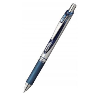 Pióro kulkowe Pentel EnerGel BL77, automatyczne, żelowe, końcówka 0,7mm
 ciemnoniebieski