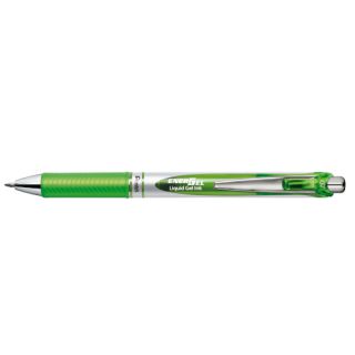 Pióro kulkowe Pentel EnerGel BL77, automatyczne, żelowe, końcówka 0,7mm
 seledynowy