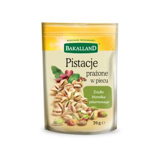 Pistacje prażone w piecu Bakalland 70g