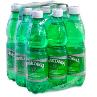 Piwniczanka 0,5L x 12 sztuk, woda mineralna w butelkach PET lekko gazowana