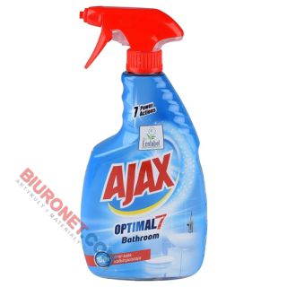 Płyn Ajax Bathroom, spray do czyszczenia łazienki, usuwa kamień 750ml