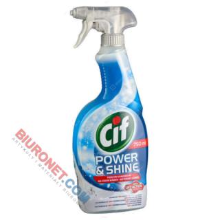 Płyn Cif Power&Shine Bathroom, spray do czyszczenia łazienki, usuwa kamień 750ml