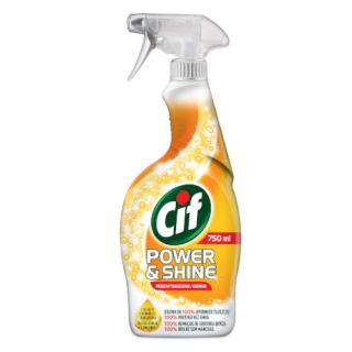 Płyn Cif Power&Shine Przeciw Tłuszczowi, spray do mycia kuchni 750ml