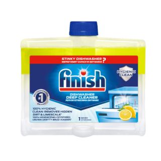 Płyn do czyszczenia zmywarek Finish Dual Action Lemon 250ml