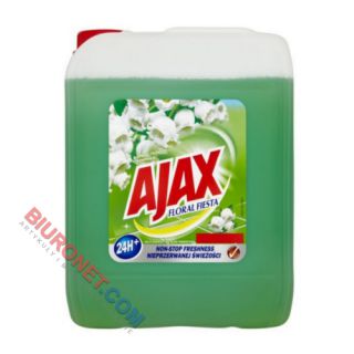 Płyn uniwersalny Ajax Optimal 5L, płyn czyszczący do różnych powierzchni zapach Konwalia