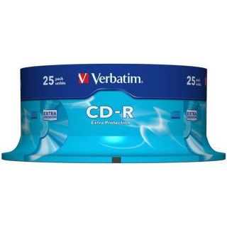 Płyta CD-R Verbatim 700MB 52x, cake 25 sztuk