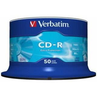 Płyta CD-R Verbatim 700MB 52x, cake 50 sztuk