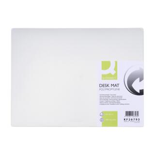 Podkładka na biurko Q-Connect 50 x 63 cm, plastikowa transparentna
