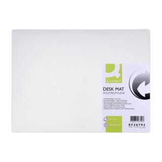 Podkładka na biurko Q-Connect, plastikowa transparentna 40 x 53 cm