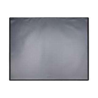 Podkładka na biurko Q-Connect, plastikowa, z dodatkową kieszenią pod folią, czarna 63 x 50 cm