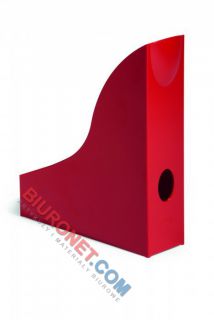 Pojemnik na dokumenty Durable Basic A4/70mm, plastikowy czerwony