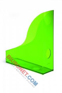 Pojemnik na dokumenty Durable Basic A4/70mm, plastikowy zielony transparentny