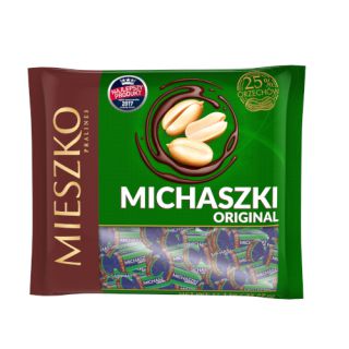 Praliny Mieszko Klejnoty Michaszki Original, cukierki czekoladowe z nadzieniem 1kg