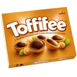 Praliny Toffifee Storck, cukierki karmelowe z orzechem laskowym 250g