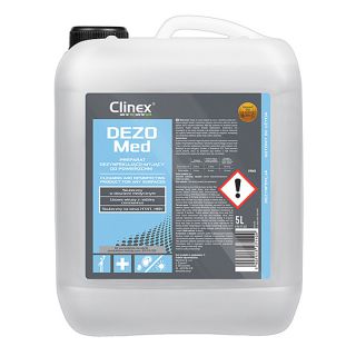 Preparat dezynfekująco-myjący do powierzchni CLINEX, Dezomed, 5l 5L