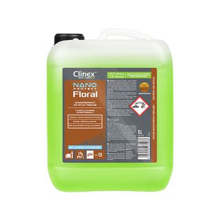 Preparat do czyszczenia powierzchni wodoodpornych Clinex Nano Protect Floral 5 L