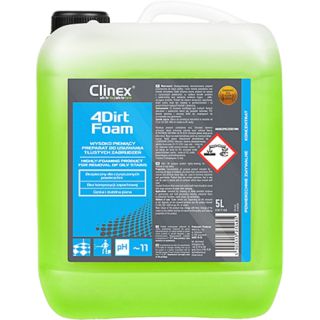 Preparat do usuwania tłustych zabrudzeń Clinex 4 Dirt 5 L