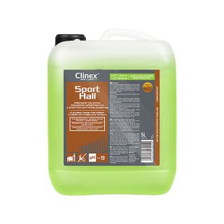 Preparat myjąco-pielęgnujący CLINEX SportHall do mycia podłóg, hal sportowych 5 L