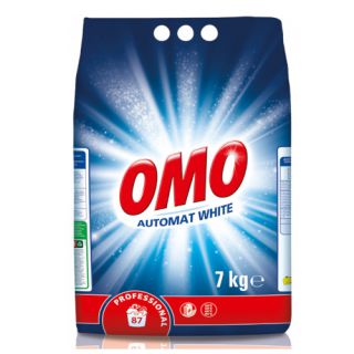 Proszek do prania OMO Professional Automat White, do białych tkanin, 84 prania 7 kg