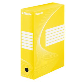 Pudełko archiwizacyjne Esselte Boxy A4 / 100mm, pojemność 1000 kartek żółty