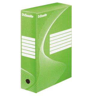 Pudełko archiwizacyjne Esselte Boxy A4 / 100mm, pojemność 1000 kartek zielony