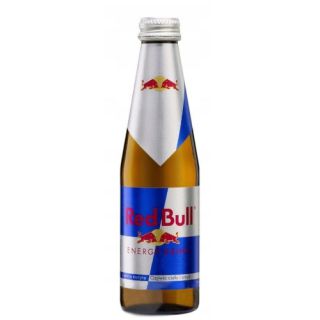 Red Bull 250ml, gazowany napój energetyczny w butelce szklanej 24 sztuki