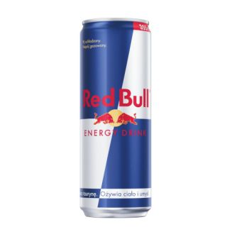 Red Bull 250ml, gazowany napój energetyczny w puszce 24 sztuki