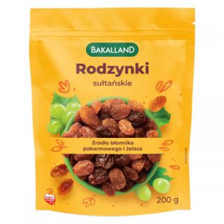 Rodzynki sułtańskie Bakalland 200g