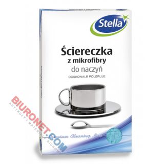 Ścierka z mikrofibry Stella Do Naczyń i Polerowania 35x55 cm 1 sztuka