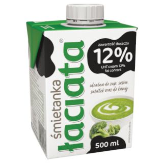 Śmietanka Łaciata 12%, do kawy 500ml