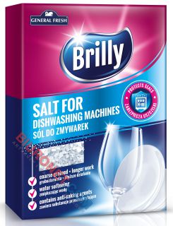 Sól do zmywarek General Fresh Brilly, zmiękcza wodę 1,5 kg
