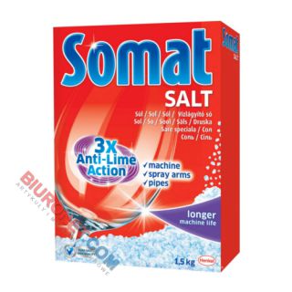 Sól do zmywarek Somat 3x Ani Lime Action 1,5 kg